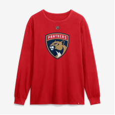 Футболка с длинным рукавом Florida Panthers Radko Gudas Fanatics Red Authentic Stack Name & Number