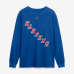 Футболка с длинным рукавом New York Rangers Pavel Dorofeyev Fanatics Blue Authentic Stack Name & Number