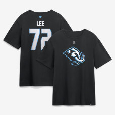 Футболка Utah Mammoth Anders Lee Fanatics Black Authentic Stack Name & Number Футболка Utah Mammoth Anders Lee Fanatics Black Authentic Stack Name & Number