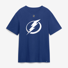 Футболка Tampa Bay Lightning John Carlson Fanatics Blue Authentic Stack Name & Number Футболка Tampa Bay Lightning John Carlson Fanatics Blue Authentic Stack Name & Number