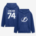 Толстовка Tampa Bay Lightning John Carlson Fanatics Blue Authentic Stack Name & Number Толстовка Tampa Bay Lightning John Carlson Fanatics Blue Authentic Stack Name & Number