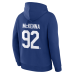 Толстовка Gavin McKenna Toronto Maple Leafs Fanatics Authentic Stack Name & Number - Blue