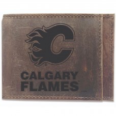 Кошелек Calgary Flames Bifold Leather - Brown