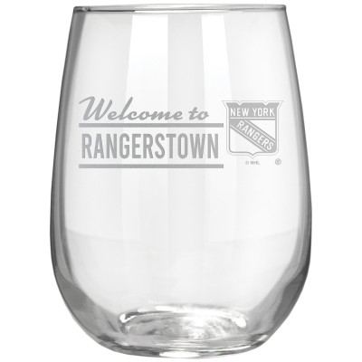 Бокал New York Rangers Etched 17oz. Rally Cry