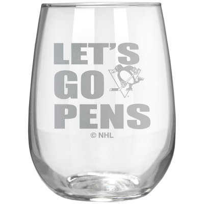 Бокал Pittsburgh Penguins Etched 17oz. Rally Cry