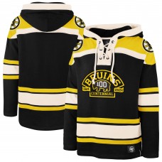 Толстовка Boston Bruins 47 Black 100th Anniversary Superior Lacer