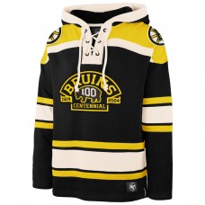 Толстовка Boston Bruins 47 Black 100th Anniversary Superior Lacer