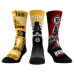 Носки 3 пары Unisex Boston Bruins Darth Vader & Stormtrooper Rock Em Socks Star Wars