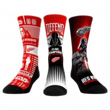 Три пары носков Darth Vader & Stormtrooper Detroit Red Wings Rock Em Star Wars