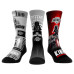 Носки 3 пары Unisex Los Angeles Kings Rock Em Gray Star Wars