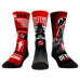 Носки 3 пары Unisex New Jersey Devils Rock Em Red Star Wars