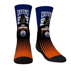 Darth Vader & Stormtrooper Edmonton Oilers Rock Em Socks Youth Star Wars Three-Pack Crew Socks Set