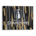 Vegas Golden Knights Fanatics Authentic Stretched 16 x 20 2023 Stanley Cup Finals Champions Canvas Giclee Print - Art by Charlie Turano III