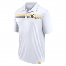 Поло Boston Bruins Victory For Us Interlock - White