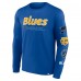 Футболка St. Louis Blues Fanatics Strike the Goal Long Sleeve - Blue