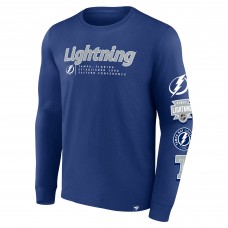 Футболка Tampa Bay Lightning Fanatics Strike the Goal Long Sleeve - Blue