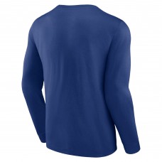 Футболка Tampa Bay Lightning Fanatics Strike the Goal Long Sleeve - Blue