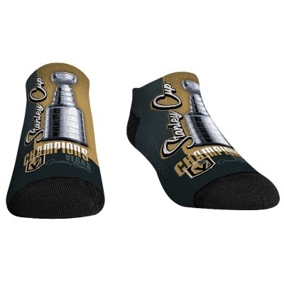 Vegas Golden Knights Rock Em Socks Unisex 2023 Stanley Cup Champions Highlight Low Cut Socks