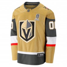 Именная джерси Vegas Golden Knights 2023 Stanley Cup Champions Home Breakaway - Gold