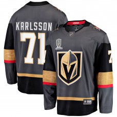 Чемпионская игровая джерси William Karlsson Vegas Golden Knights 2023 Stanley Cup Champions Alternate Breakaway - Black