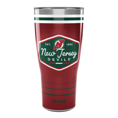 Термос New Jersey Devils Tervis 30oz. Retro Stainless Steel