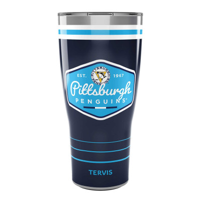 Термос Pittsburgh Penguins Tervis 30oz. Retro Stainless Steel
