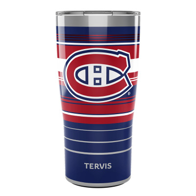 Термос Montreal Canadiens Tervis 20oz. Hype Stripes Stainless Steel
