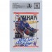 Mike Richter New York Rangers Autographed 1990-91 Score #74 Beckett Fanatics Witnessed Authenticated 10 Rookie Card with LAST TO WEAR #35 Inscription