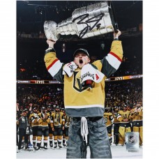 Jack Eichel Vegas Golden Knights Autographed Fanatics Authentic 2023 Stanley Cup Champions 8 x 10 Raising Cup Photograph