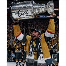 Mark Stone Vegas Golden Knights Autographed Fanatics Authentic 2023 Stanley Cup Champions 8 x 10 Raising Cup Photograph