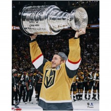 Ivan Barbashev Vegas Golden Knights Autographed Fanatics Authentic 2023 Stanley Cup Champions 16 x 20 Raising Cup Photograph with 2023 SC Champs Inscription