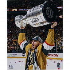 William Karlsson Vegas Golden Knights Autographed Fanatics Authentic 2023 Stanley Cup Champions 16 x 20 Raising Cup Photograph