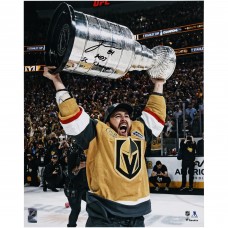 Jonathan Marchessault Vegas Golden Knights Autographed Fanatics Authentic 2023 Stanley Cup Champions 16 x 20 Raising Cup Photograph with 2023 SC Champs Inscription
