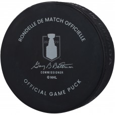 Adin Hill Vegas Golden Knights Autographed Fanatics Authentic 2023 Stanley Cup Final Official Game Puck with 2023 SC Champs Inscription