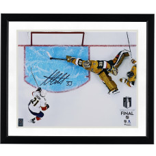 Фото с автографом Adin Hill Vegas Golden Knights Fanatics Authentic 16 x 20 2023 Stanley Cup Final Game One Save
