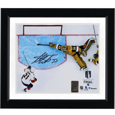 Фото с автографом Adin Hill Vegas Golden Knights Fanatics Authentic 8 x 10 2023 Stanley Cup Final Game One Save