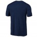 St. Louis Blues Navy Distressed Team Tri-Blend T-Shirt