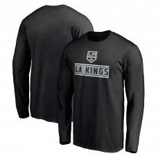 Los Angeles Kings Black Team Arch Knockout Long Sleeve T-Shirt