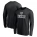 Los Angeles Kings Black Team Arch Knockout Long Sleeve T-Shirt
