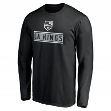 Los Angeles Kings Black Team Arch Knockout Long Sleeve T-Shirt