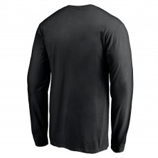 Футболка San Jose Sharks Team Arch Knockout Long Sleeve - Black