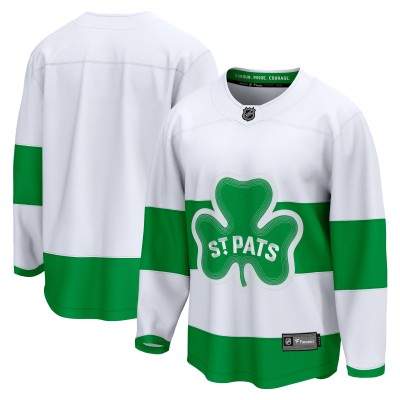 Игровая джерси Toronto Maple Leafs Fanatics St. Patricks Alternate Premier Breakaway - White