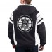 Толстовка Boston Bruins Starter x NHL Black Ice Home Team Half-Zip - Black/White