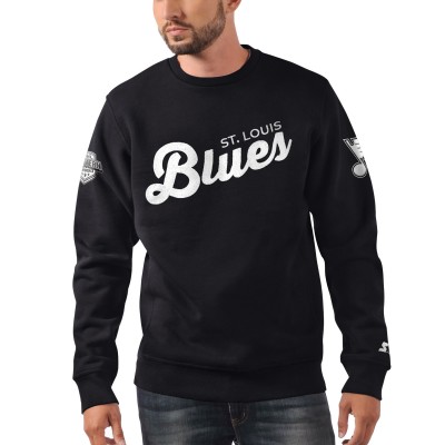 Кофта St. Louis Blues Starter x NHL Black Ice Cross Check - Black