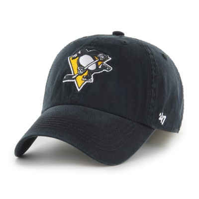 Бейсболка Pittsburgh Penguins 47 Black Classic Franchise
