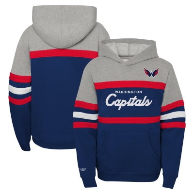 Толстовка Washington Capitals Mitchell & Ness Youth Head Coach - Gray
