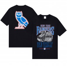 New York Rangers OVO x NHL Black Graphic T-Shirt New York Rangers OVO x NHL Black Graphic T-Shirt