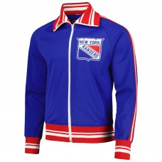 Кофта на молнии New York Rangers Mitchell & Ness 1977/78 Warmup Raglan - Blue