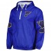 St. Louis Blues Mitchell & Ness Team OG 2.0 Anorak Half-Zip Windbreaker Jacket - Blue