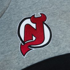 Толстовка New Jersey Devils Mitchell & Ness Red/Gray Head Coach
